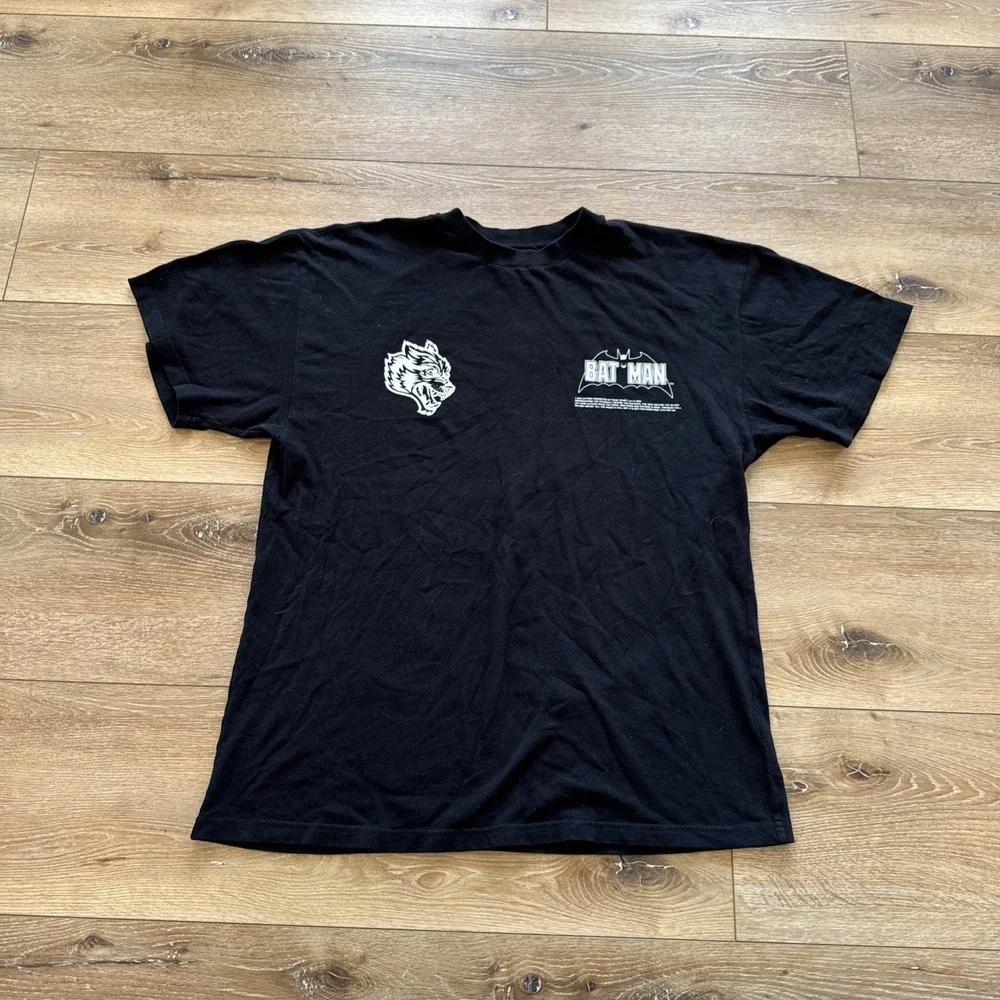 Darc Sport x Batman When Darkness Calls Premium Shirt‎ Mens M Gym Body Building - Picture 2 of 7